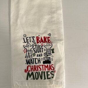 Christmas Movies Kitchen Towel
